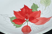 Load image into Gallery viewer, Block Bernarda Portugal “Poinsettia” Plate – Mary Lou Goertzen Watercolors Collection (1982)
