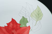 Load image into Gallery viewer, Block Bernarda Portugal “Poinsettia” Plate – Mary Lou Goertzen Watercolors Collection (1982)
