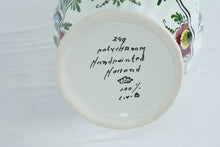 Load image into Gallery viewer, Hand-Painted Dutch Polychrome Ceramic Vases – Matching Pair
