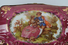 Load image into Gallery viewer, Porcelain Trinket Box - Goumot-Labesse Limoges - Made in France
