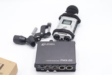 Load image into Gallery viewer, Rode NTG2 Shotgun Microphone Zoom H4 Recorder Azden FMX 20 Mixer Porta Brace Kit
