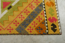 Load image into Gallery viewer, Bloomingdales Portuguese Hand Made Wool Rug 89 x 140 Geometric Southwestern
