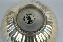 Load image into Gallery viewer, Mid Century Modern Silverplate Pierced Lidded Potpourri Box Brass Lined
