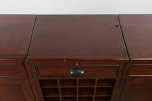 Load image into Gallery viewer, Pottery Barn Modular Bar Cabinet Wine Storage Set of 3
