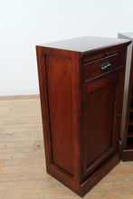 Load image into Gallery viewer, Pottery Barn Modular Bar Cabinet Wine Storage Set of 3
