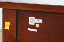 Load image into Gallery viewer, Pottery Barn Wood Side Table One Drawer Nightstand Shelf End Table

