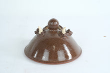 Load image into Gallery viewer, Handmade Stoneware Lidded Vessel Grotesque Face Sculpture Fantasy Folk Art
