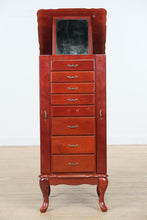 Load image into Gallery viewer, Powell Jewelry Armoire with Mirror &amp; Side Doors

