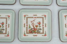Load image into Gallery viewer, Pimpernel Floral Garden Cork Back Coasters Set of 6 England

