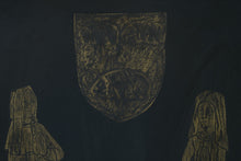 Load image into Gallery viewer, Pair Medieval Monument Brasses St Marys Church Beddington Surrey Framed Prints

