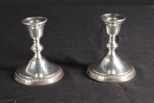Load image into Gallery viewer, Preisner Sterling Silver Candle Holders- 724

