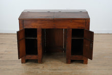 Load image into Gallery viewer, Antique Primitive Worktable / Washstand Cabinet
