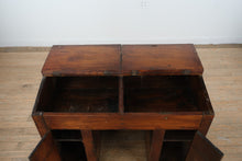 Load image into Gallery viewer, Antique Primitive Worktable / Washstand Cabinet

