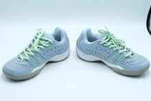 Load image into Gallery viewer, Prince T22 Womens 7 5 Tennis Shoes Gray Green Court Sneakers
