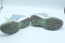 Load image into Gallery viewer, Prince T22 Womens 7 5 Tennis Shoes Gray Green Court Sneakers
