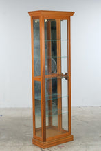 Load image into Gallery viewer, Pulaski Furniture Lighted Wood and Glass Curio Display Cabinet
