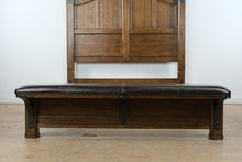 Load image into Gallery viewer, Pulaski Furniture Queen Oak Bed with Bench Footboard
