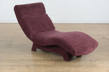 Load image into Gallery viewer, Modern Chaise Lounge – Plum Purple
