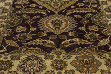 Load image into Gallery viewer, Hand Knotted Wool Area Rug Rare Purple Floral Persian Style 70 x 108
