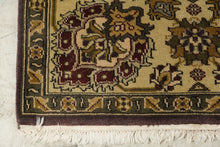 Load image into Gallery viewer, Hand Knotted Wool Area Rug Rare Purple Floral Persian Style 70 x 108
