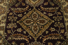 Load image into Gallery viewer, Hand Knotted Wool Area Rug Rare Purple Floral Persian Style 70 x 108
