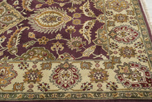 Load image into Gallery viewer, Hand Knotted Wool Area Rug Rare Purple Floral Persian Style 70 x 108

