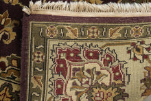 Load image into Gallery viewer, Hand Knotted Wool Area Rug Rare Purple Floral Persian Style 70 x 108
