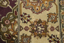 Load image into Gallery viewer, Hand Knotted Wool Area Rug Rare Purple Floral Persian Style 70 x 108
