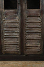 Load image into Gallery viewer, Rustic Purple Wood Cabinet – 85.5&quot; Tall
