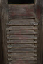Load image into Gallery viewer, Rustic Purple Wood Cabinet – 85.5&quot; Tall
