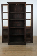 Load image into Gallery viewer, Rustic Purple Wood Cabinet – 85.5&quot; Tall
