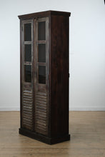 Load image into Gallery viewer, Rustic Purple Wood Cabinet – 85.5&quot; Tall
