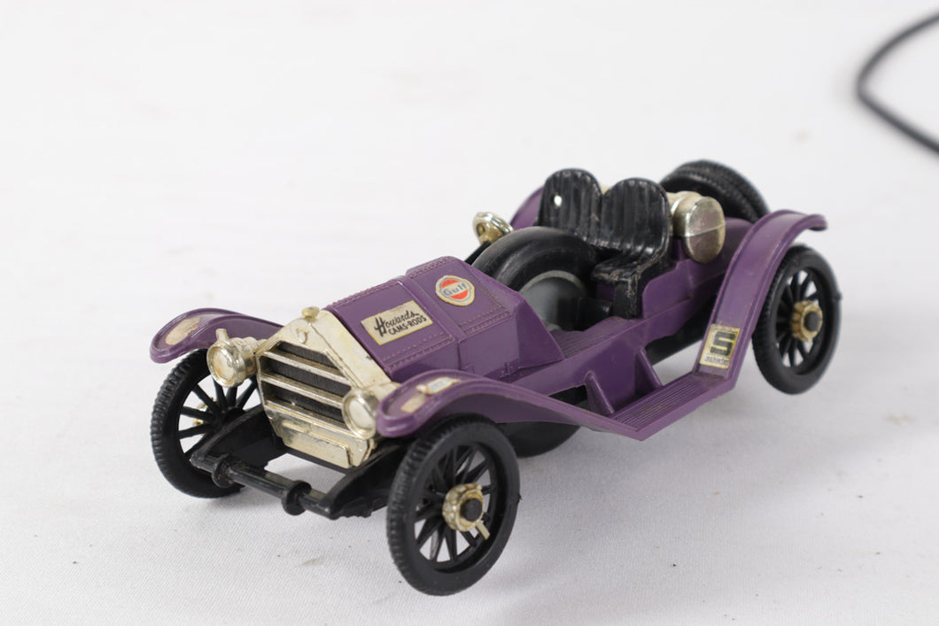 Purple Pull Car