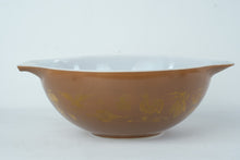 Load image into Gallery viewer, Pyrex Early American Cinderella Mixing Bowl Set 4 Piece Brown Gold 441 442 443 444
