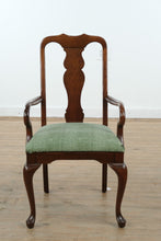 Load image into Gallery viewer, Commonwealth Cherry Queen Anne Arm Chair
