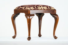 Load image into Gallery viewer, Queen Anne Elmhurst Vanity Bench - New Upholstery
