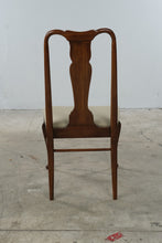 Load image into Gallery viewer, Queen Anne Style Mahogany Dining Side Chair Upholstered Seat
