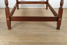 Load image into Gallery viewer, Queen Size Cherry Poster Bed by Harden Furniture – Reeded &amp; Carved Acanthus Posts
