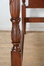 Load image into Gallery viewer, Queen Size Cherry Poster Bed by Harden Furniture – Reeded &amp; Carved Acanthus Posts
