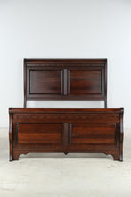 Load image into Gallery viewer, Urban Collections Queen Sleigh Bed Frame in Retreat Cherry Finish - Online Only
