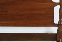 Load image into Gallery viewer, Mahogany Four Poster Bed Queen Size Traditional Turned Post Bed Frame

