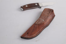 Load image into Gallery viewer, R.A Rotella Small Hunting Knife &amp; Leather Sheath
