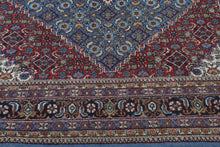 Load image into Gallery viewer, Hand Knotted Indo Persian Style Wool Area Rug with Bidjar Inspired Medallion
