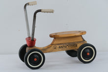 Load image into Gallery viewer, Vintage Radio Flyer Wooden Tricycle Ride-On – Classic Hard Maple Construction

