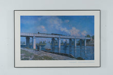 Load image into Gallery viewer, Railway Bridge at Argenteuil - Claude Monet - 37 x 24
