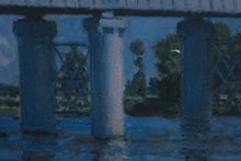 Load image into Gallery viewer, Railway Bridge at Argenteuil - Claude Monet - 37 x 24
