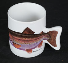Load image into Gallery viewer, Vintage Rainbow Trout Fish Coffee Mug – 1990
