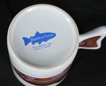 Load image into Gallery viewer, Vintage Rainbow Trout Fish Coffee Mug – 1990
