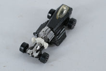 Load image into Gallery viewer, Hot Wheels Bone Shaker Dragster “Scorcher” Variant – Black with Chrome Engine &amp; White Skull Steering Wheel (Malaysia)
