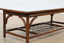Load image into Gallery viewer, Rattan Coffee Table with White Laminate Top
